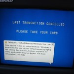 By the end of 2004, 70 percent of all new ATMs shipped worldwide were Windows-based, according to Lockheed's Rick Doten