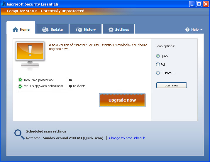 Microsoft Security Essential Definition Downloads